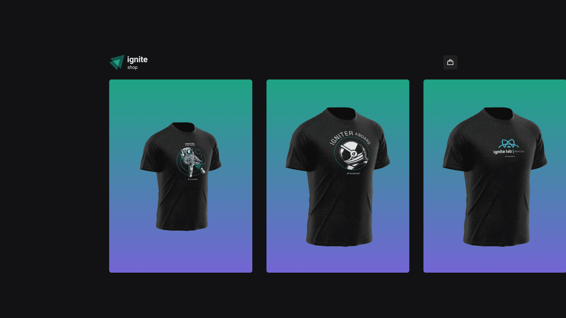 Imagem do projeto: Ignite Shop